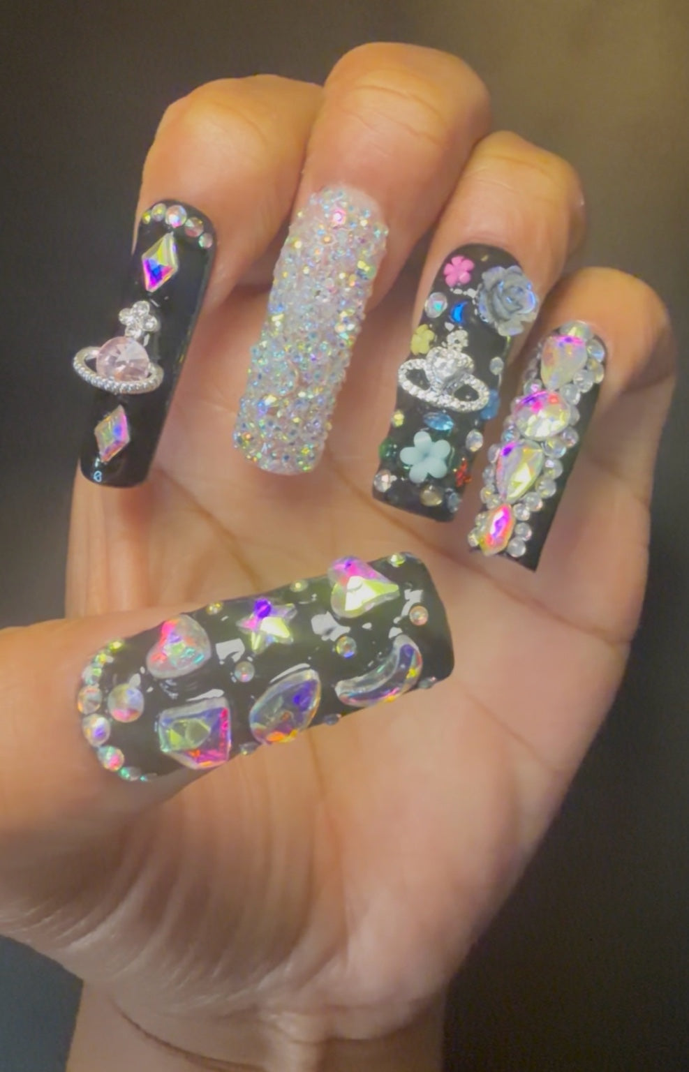 Royal Celestial | Luxury 3XL Press-On Nail Set