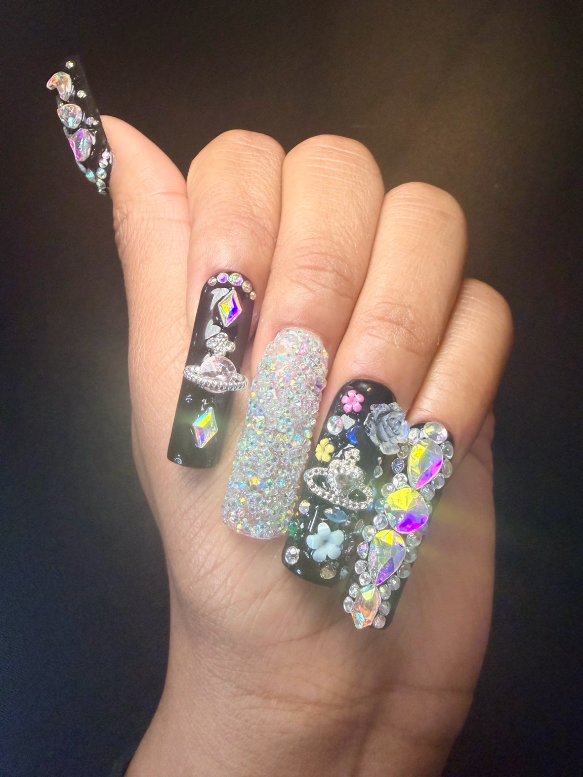 Royal Celestial | Luxury 3XL Press-On Nail Set