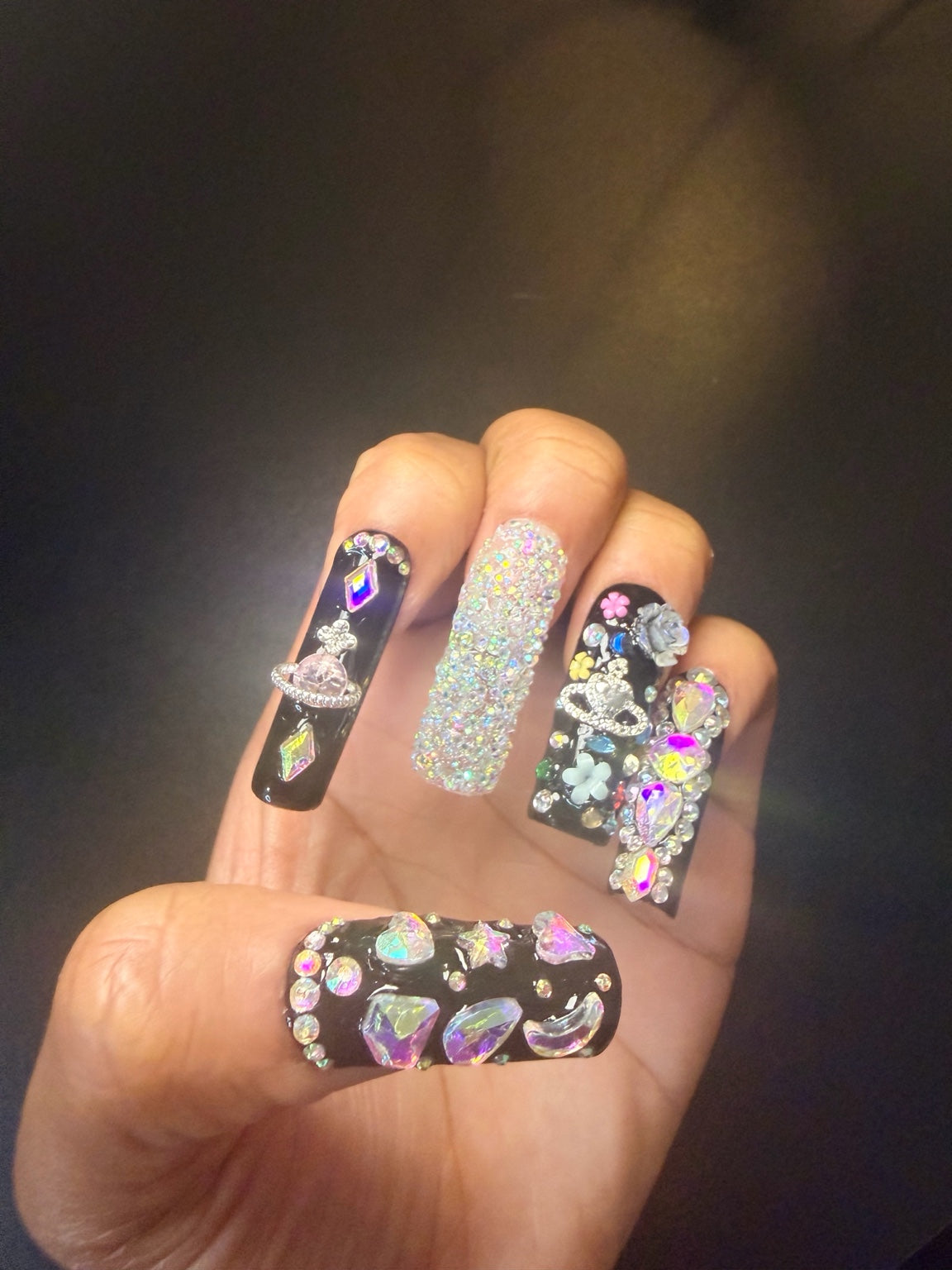 Royal Celestial | Luxury 3XL Press-On Nail Set