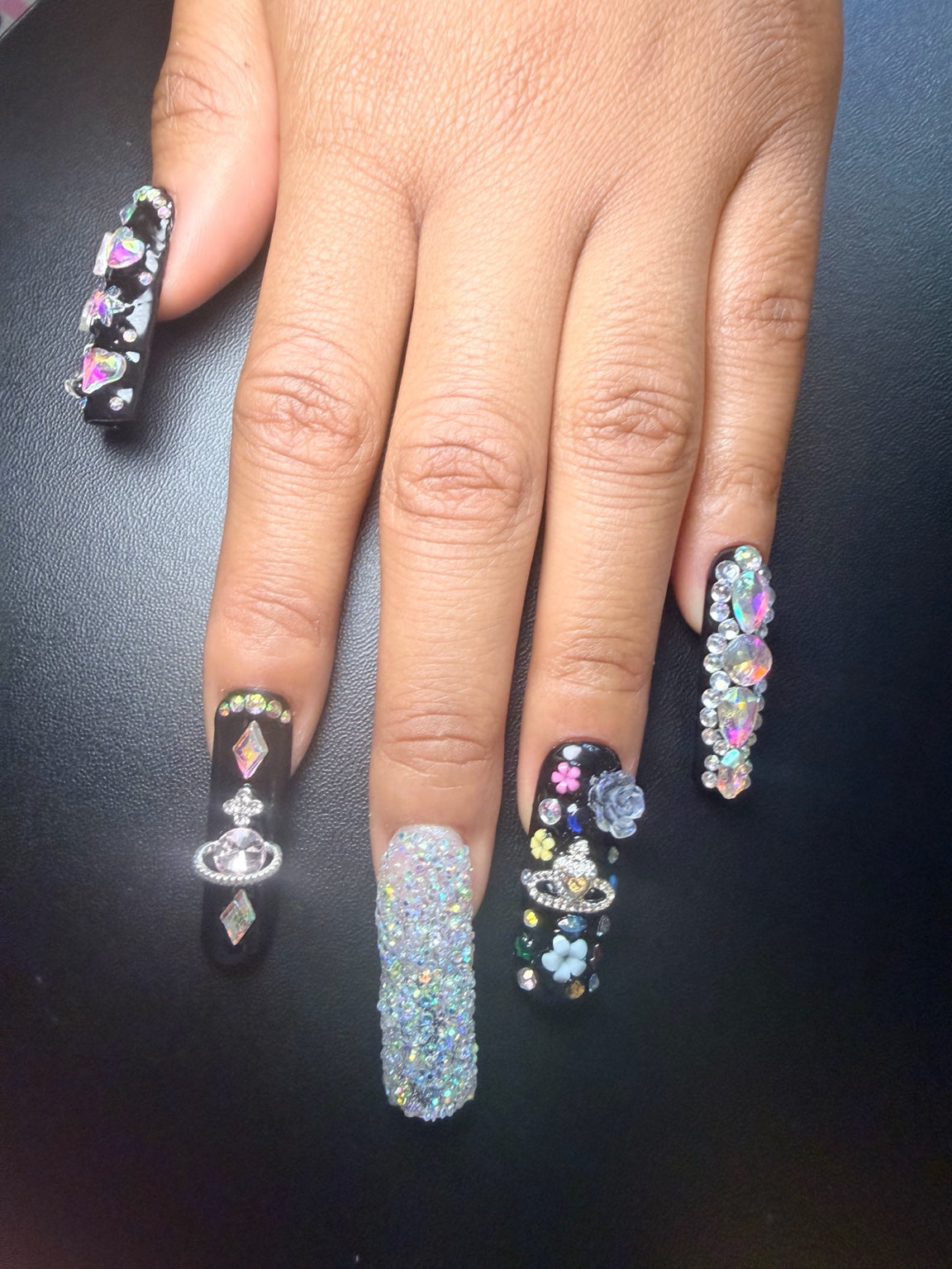 Royal Celestial | Luxury 3XL Press-On Nail Set